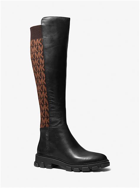 botte michael kors ridley|Ridley Leather Boot .